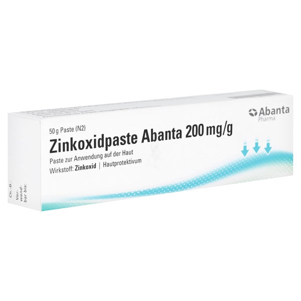 Zinkoxidpaste Abanta 200 mg/g 50 g