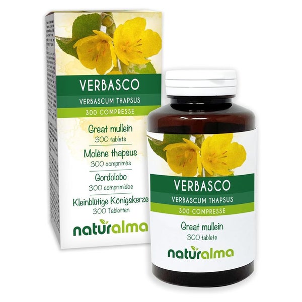 Naturalma Kleinblütige Königskerze Verbascum thapsus Tabletten 300 St