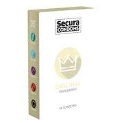 Produktabbildung: Original 48 transparente Standard-Kondome (48 Kondome) 48 St