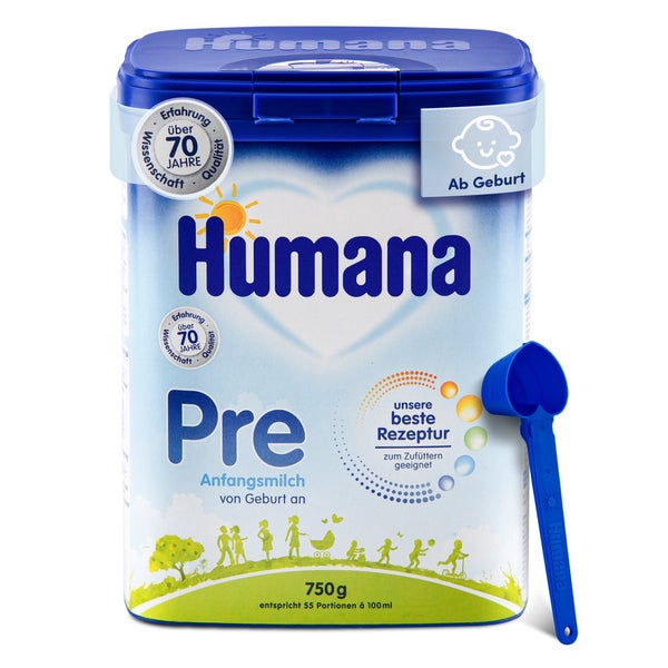 Humana PRE Anfangsmilch, von Geburt an 750g 1 St