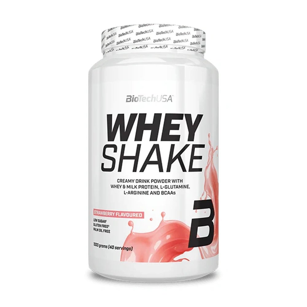 BioTech Whey Shake - Erdbeere 1 kg