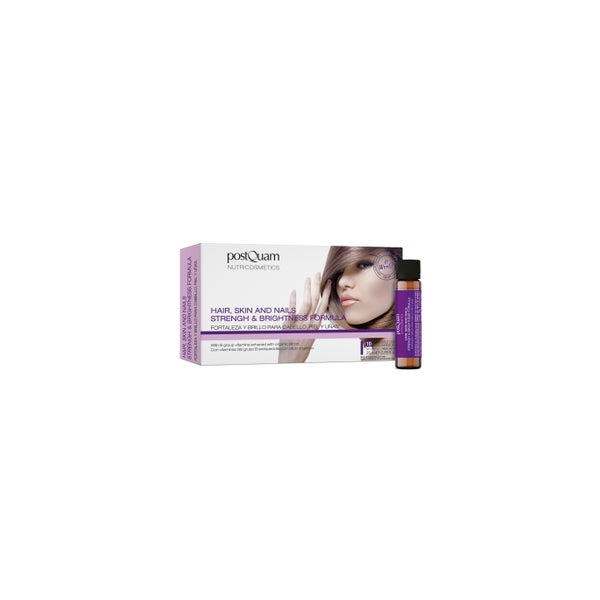 POSTQUAM HAARPFLEGE Nahrungsergänzungsmittel für Haut, Nägel Und Haare für Frauen 10 x 25 ML.
