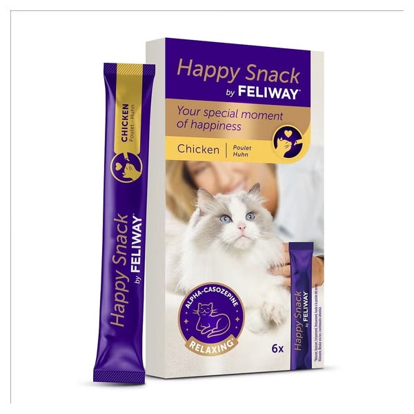 Happy Snack by FELIWAY® Chicken 6er 90 g
