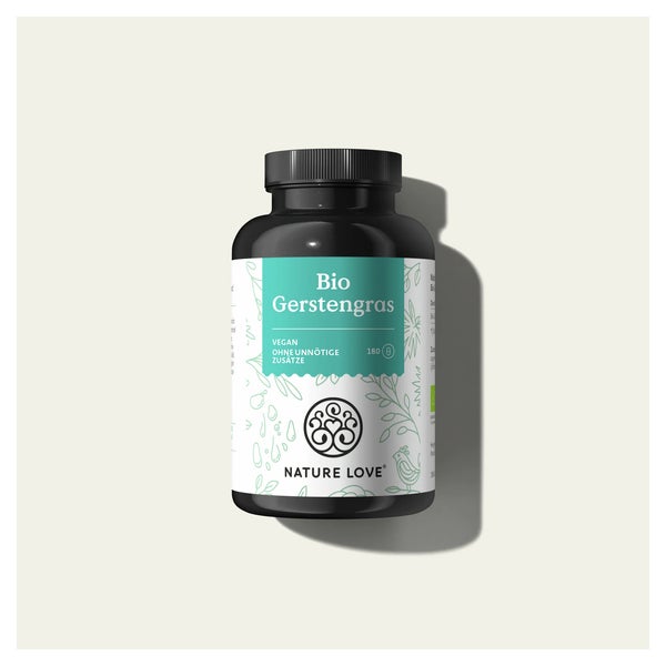 Gerstengras Bio 180 Kapseln Nature Love 180 St