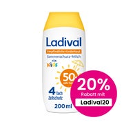Produktabbildung: Ladival Empfindliche Kinderhaut Milch LSF50+ 200 ml