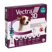 Produktabbildung: VECTRA 3D für Hunde von 4 bis 10 kg 3 St