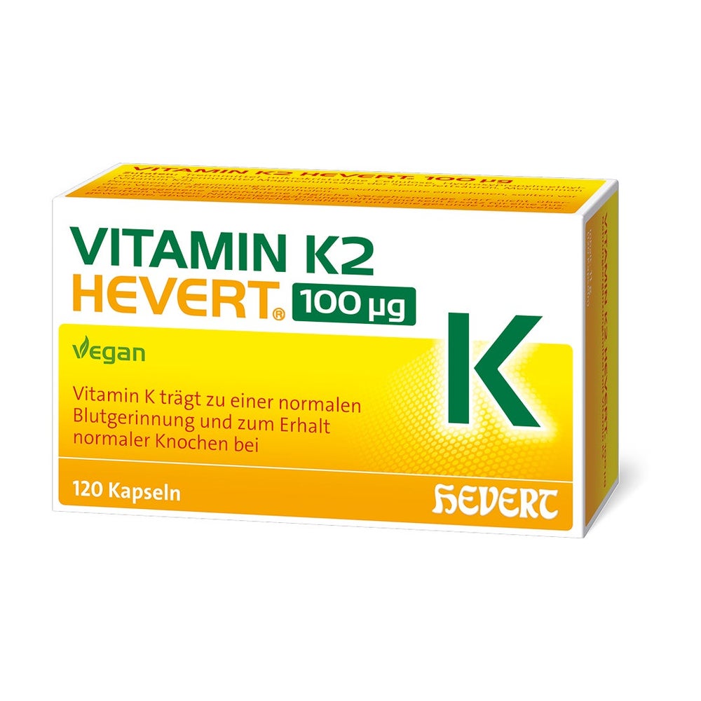 Vitamin K2 Hevert 100 µg Kapseln 120 St