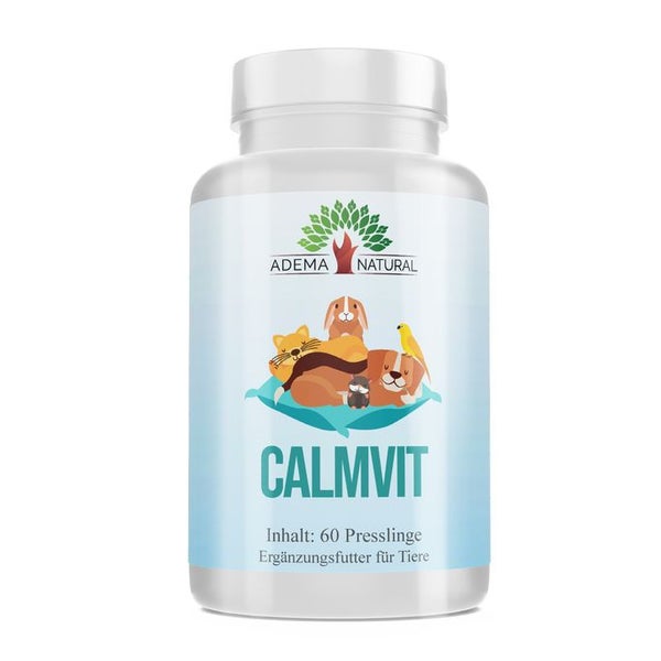 Adema Natural® Calmvit Presslinge | Beruhigung für Tiere 1 St