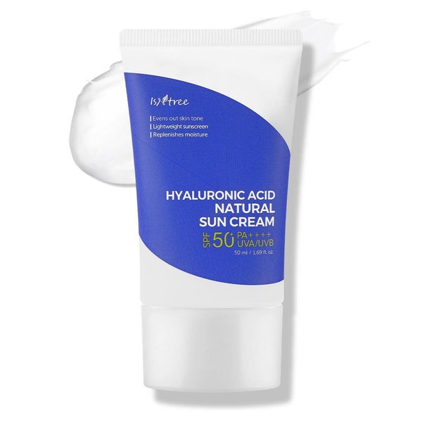ISNTREE Hyaluronic Acid Natural Sun Cream SPF50 PA++++ 50 ml