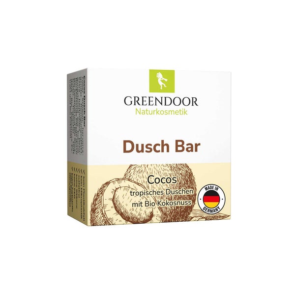 GREENDOOR Dusch Bar Cocos 75 g