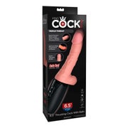 King Cock - 6,5 Thrusting Cock with Balls 1 St