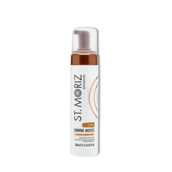 ST. MORIZ Advanced Colour Correcting Tanning Mousse in Light 200 ml