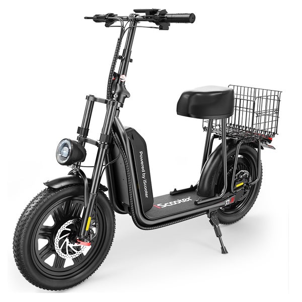 iScooter F7 Elektroroller mit Sitz, 1000 W, 48 V, 10,4 Ah 1 St
