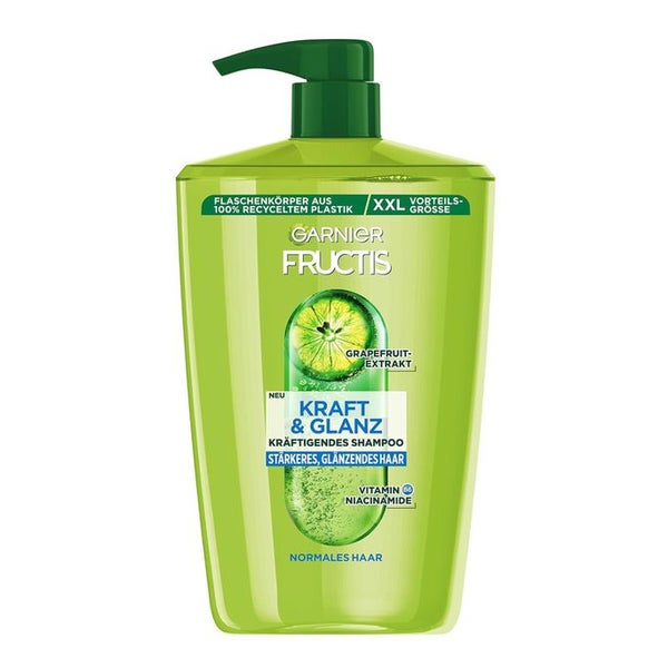 Garnier Fructis Kraft und Glanz kräftigendes Shampoo Grapefruitextrakt 1000 ml