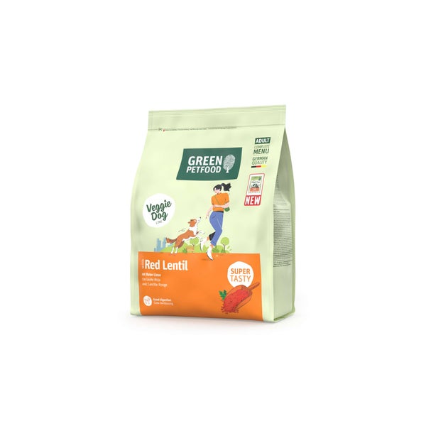 Green Petfood Dog - Red Lentil 0,9 kg