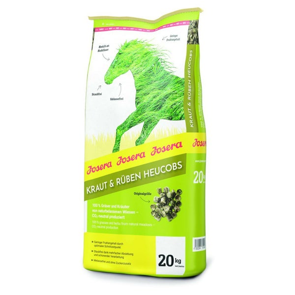 Josera Pferd, Kraut & Rüben Heucobs 20,14 kg