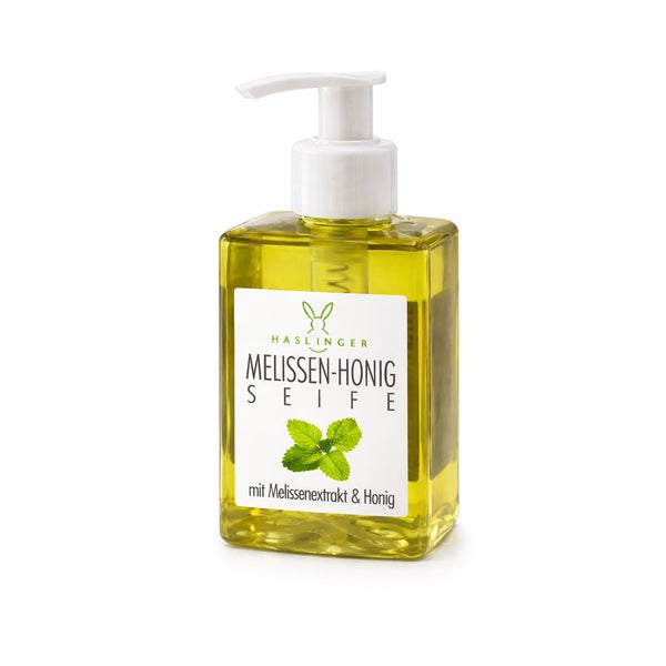 Haslinger Schafmilch Flüssigseife Melissen-Honig im Spender 250 ml