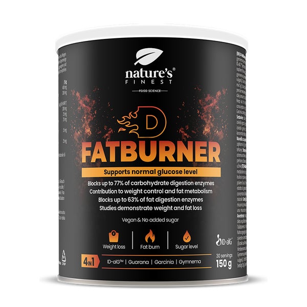 Nature's Finest D-FatBurner - Einzigartige Fatburner-Formel mit Inulin 150 g