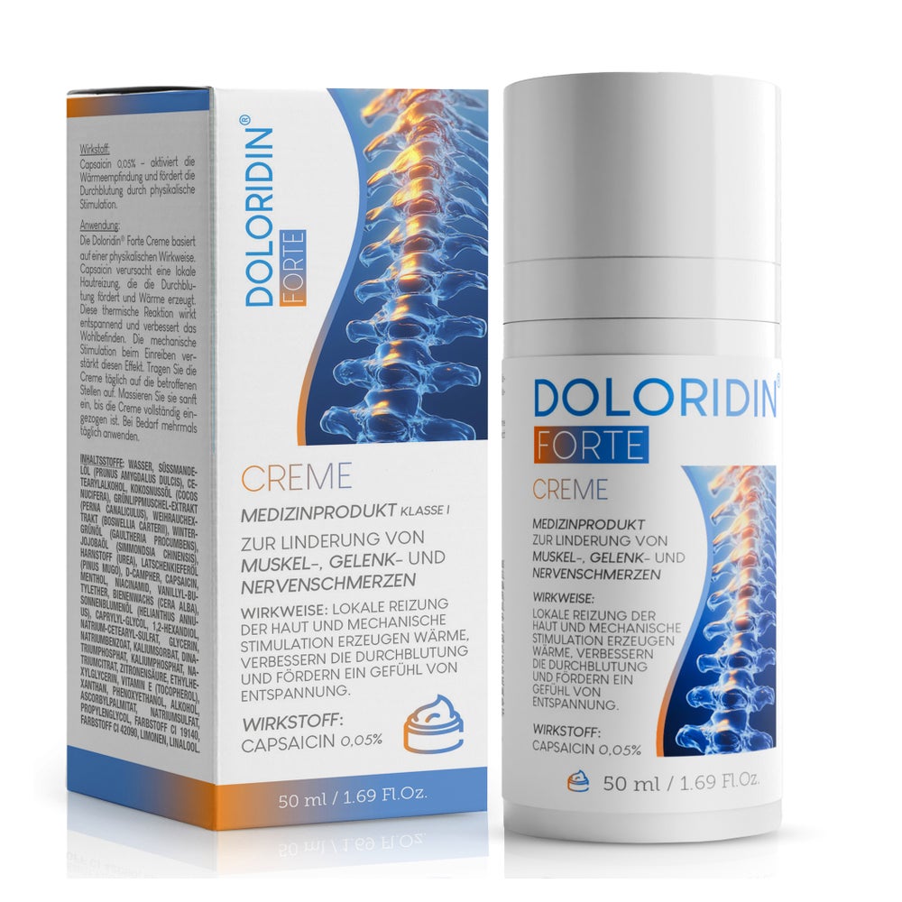 Doloridin Forte Creme Bei Muskel-u.gelenkschmerzen 50 ml