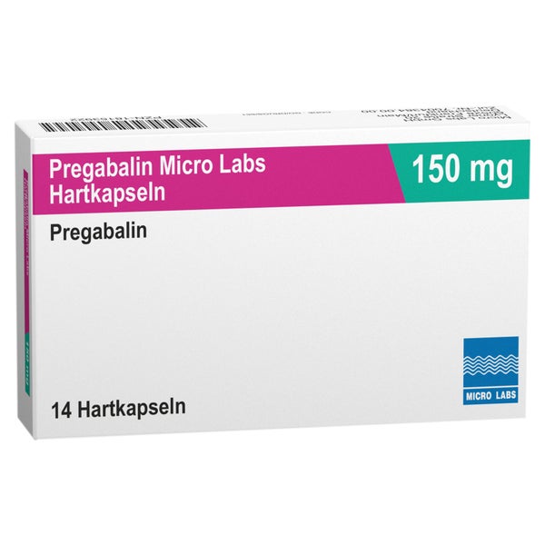 Pregabalin Micro Labs 150 Mg Hartkapseln 14 St