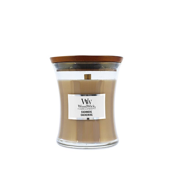 WoodWick Cashmere Duftkerze mit Holzdocht 275 g 0,63 kg
