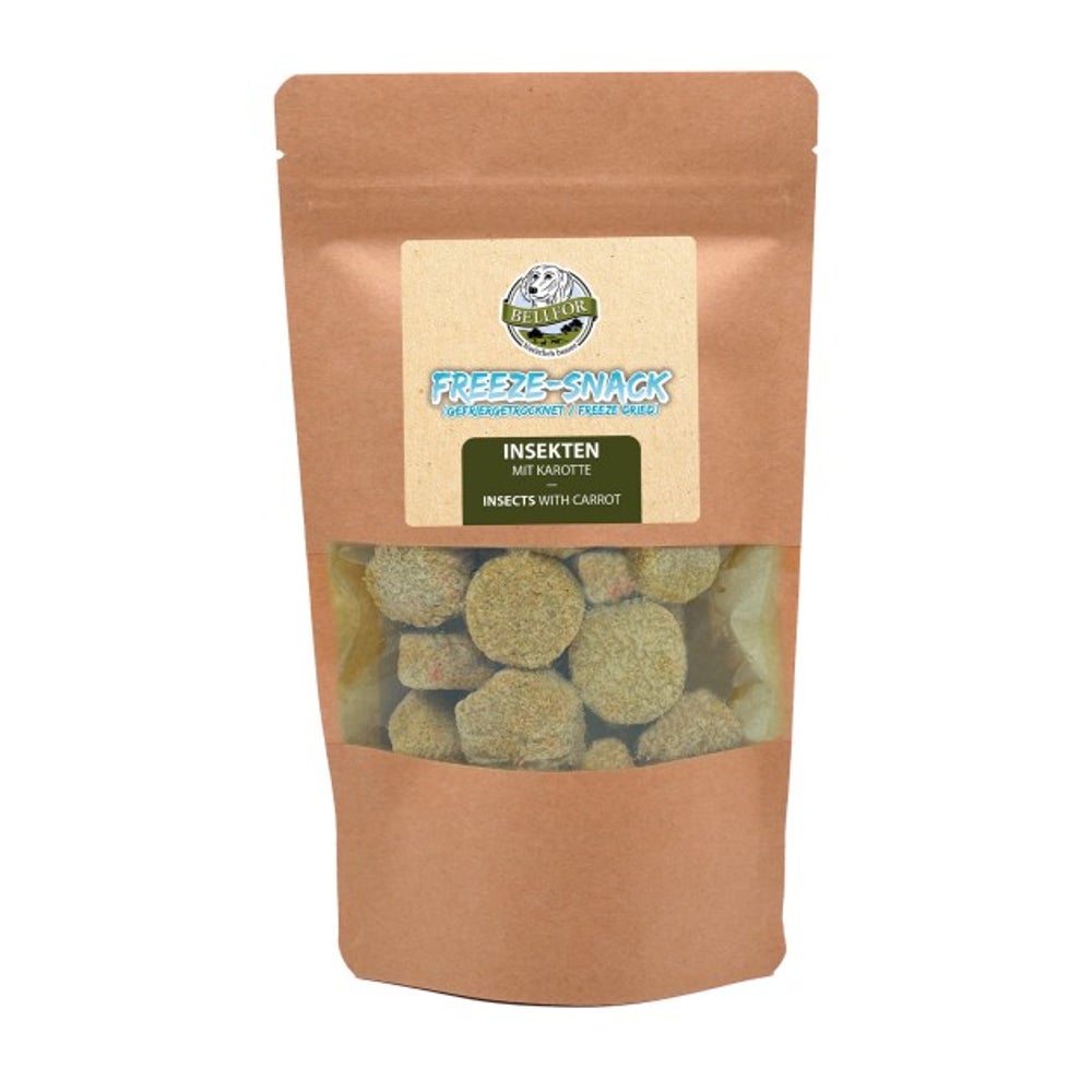 Bellfor Freeze-Snack für Hunde - Insekten mit Karotte 50 g 50 g