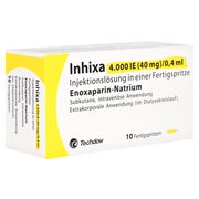 Inhixa 4.000 I.e. 40 Mg/0,4 Ml Inj.-lsg.i.e.f.-sp. 10 St