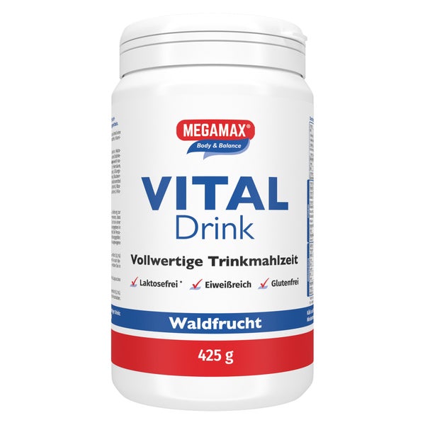 MEGAMAX® Vital Drink Waldfrucht 425 g