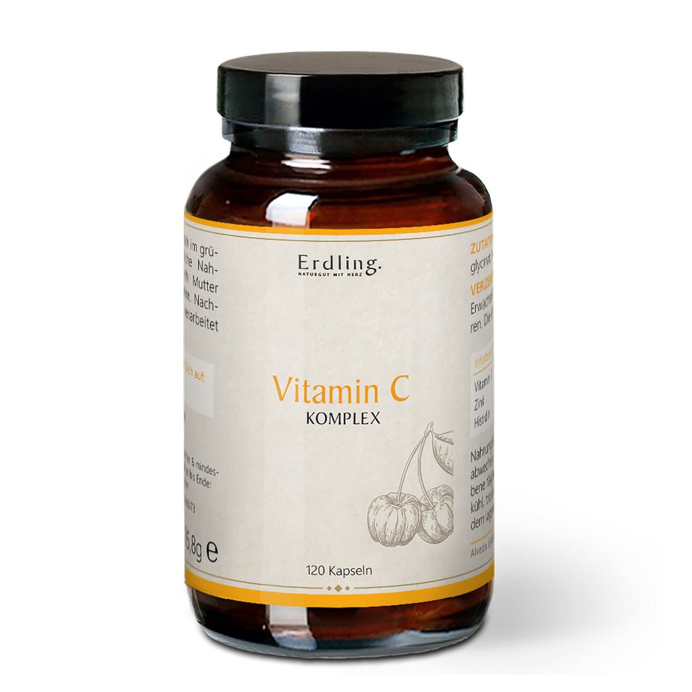 Vitamin-c-komplex - Zink Histidin Vegan Erdling 120 St