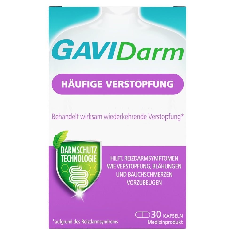 Gavidarm Häufige Verstopfung Kapseln 30 St