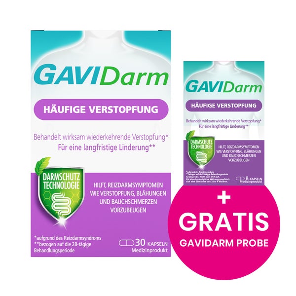 Gavidarm Häufige Verstopfung Kapseln 30 St