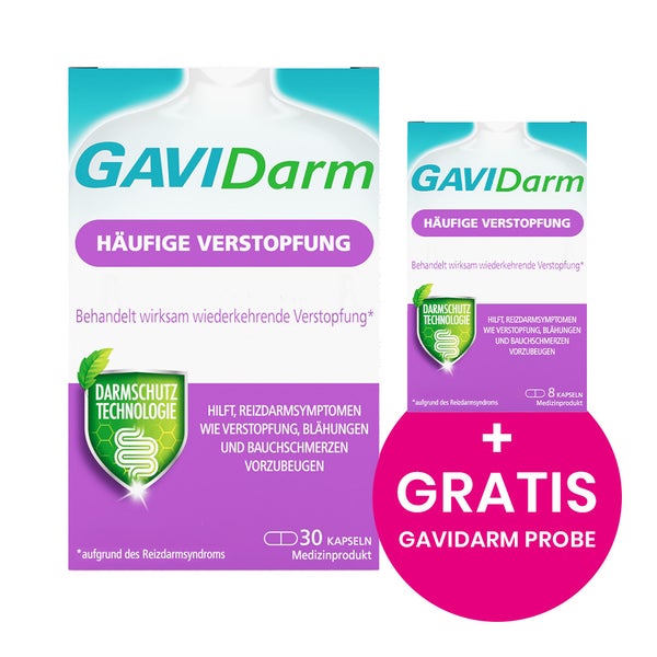 Gavidarm Häufige Verstopfung Kapseln 30 St