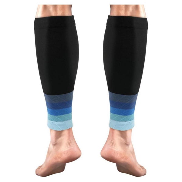 Kompression Wadenbandage 2 Stück für Sport Laufen Farbverlau 1 St