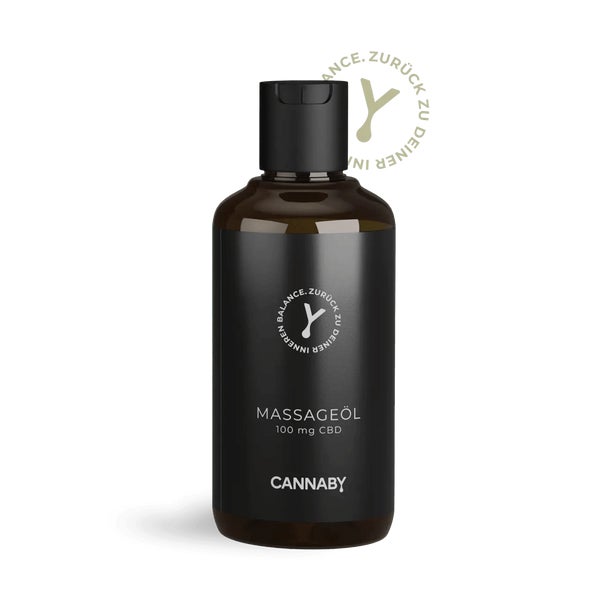 CANNABY CBD Massageöl 100 ml
