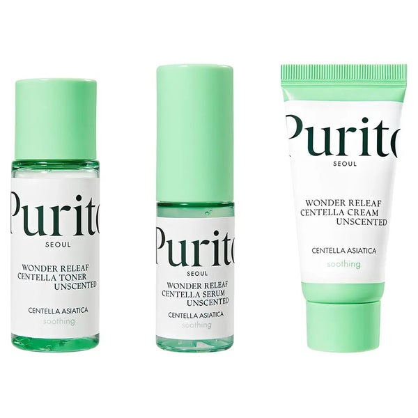 PURITO Wonder Releaf Centella Unscented Set 1 Set