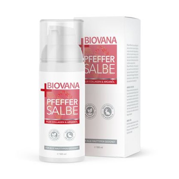 Biovana Pfeffersalbe Plus | Tagescreme 100 ml