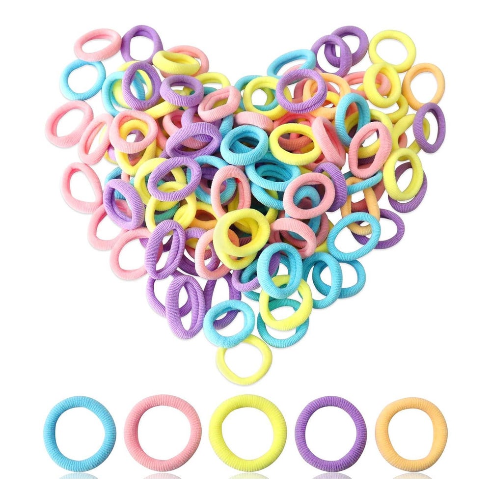 120 Stück Haargummis Mädchen Baby Zopfgummis Mini Elastische 1 St