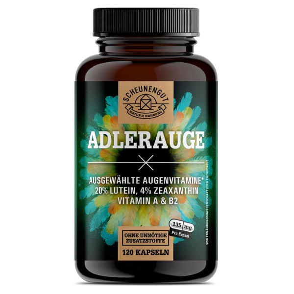 Scheunengut® ADLERAUGE mit 20mg Lutein & 4mg Zeaxanthin 120 St