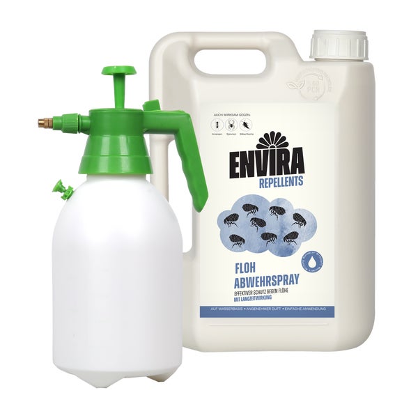 Envira Floh Abwehrspray mit Drucksprüher