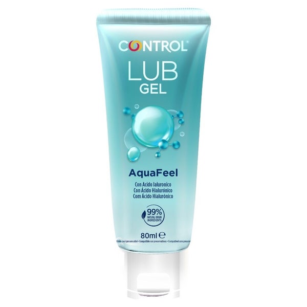 Control Lubes - Aquafeel Gleitmittel mit Hyaluronsäure 80 ml