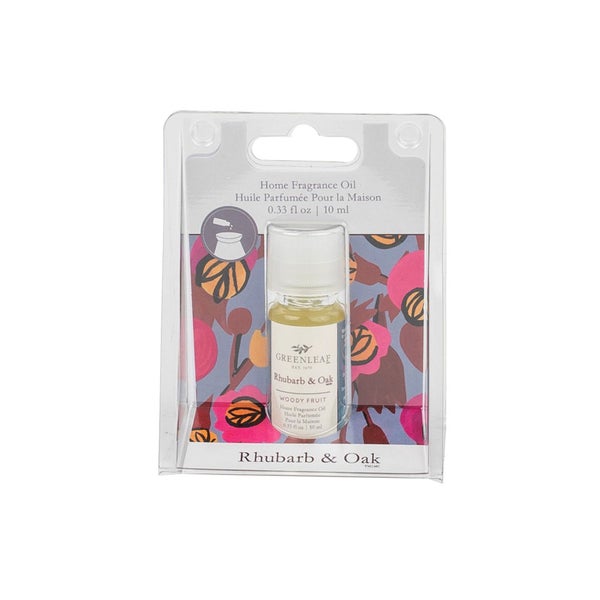 Greenleaf Raumduft Rhubarb & Oak Duftöl-Essenz Duftkonzentrat für Duftlampe 10 ml