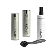 LAYZIN Anti-Aging DUO-Serum-Set mit Dermaroller 0,55 mm 1 St