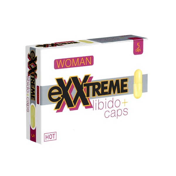 HOT «Exxtreme Libido Caps» for women, libidofördernde Kapseln für Frauen