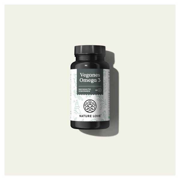 Omega 3 Algenöl 90 Kapseln Nature Love 90 St