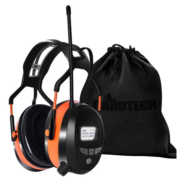 Gehörschutz Bluetooth FM Radio MP3 NRR 29dB Dab+ Orange 1 St