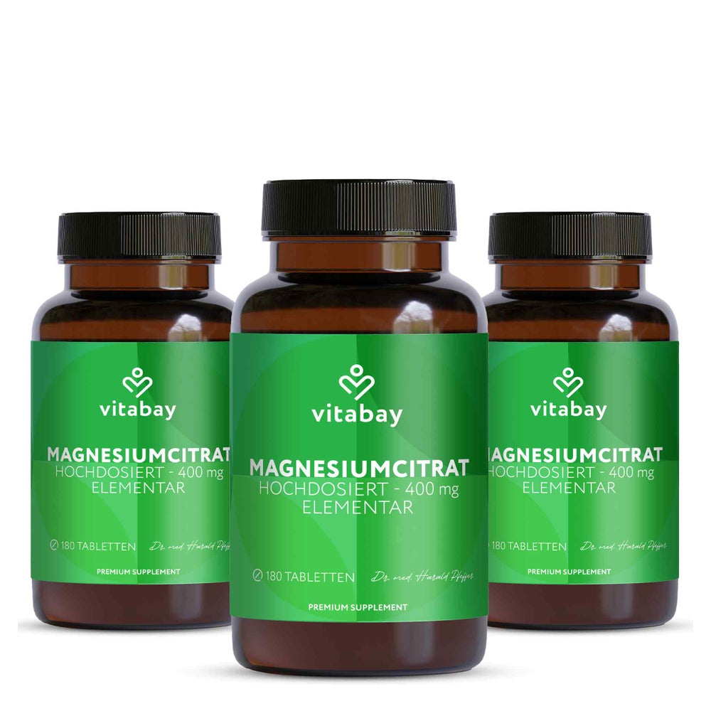 Vitabay Magnesiumcitrat 400 MG 540 St