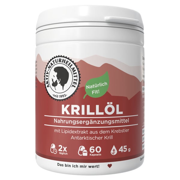 Aktiv Naturheilmittel Krillöl Kapseln 60 St