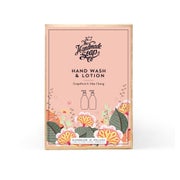 The Handmade Soap Company Geschenkset Handseife & Handlotion Grapefruit und May Chang