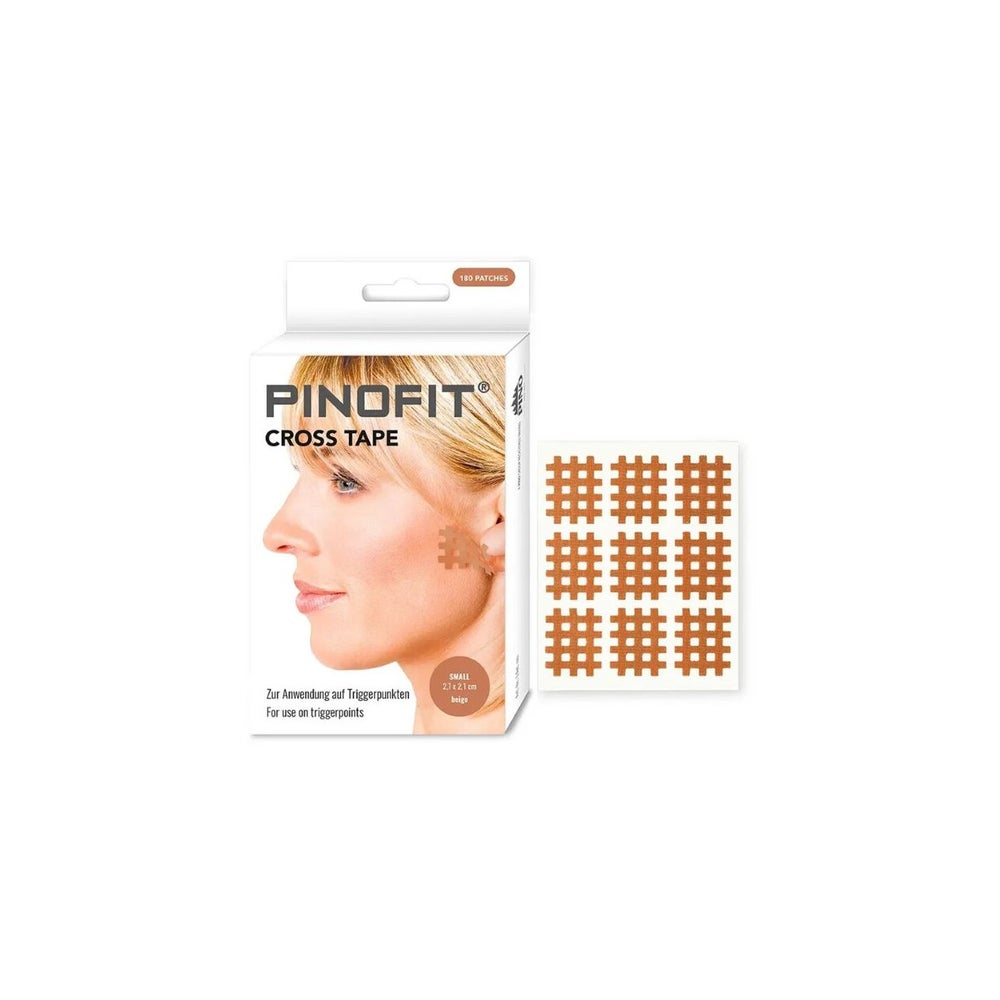 Pinofit Crosstape Gittertape Small Light Beige 2,7 cm x 2,1 cm 180 Stück 180 St