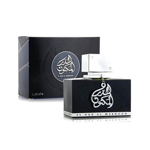 Al Dur Al Maknoon Silver Jasmine Fruity Patchouli Ambery By Lattafa 100ml Edp 0,1 l